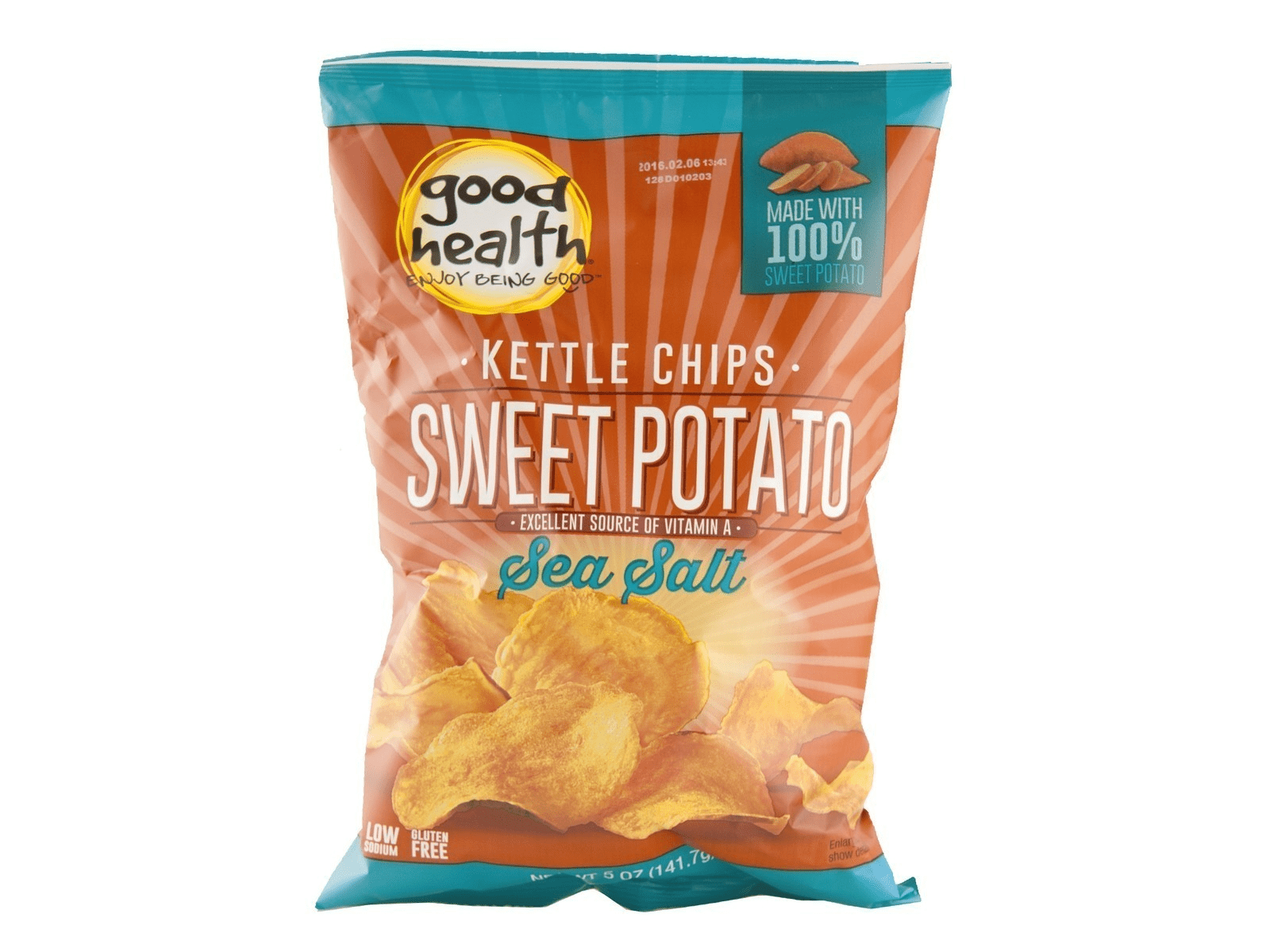 Good Health Kettle Style Sweet Potato Chips with Sea Salt, 3Pack