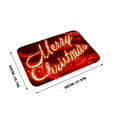 thumbnail image 3 of Wmhnj Felpudo navideño antideslizante de 50 x 80 cm para interior y exterior, impermeable, fcil de limpiar, apto para aspiradora, lavable a mquina., 3 of 9