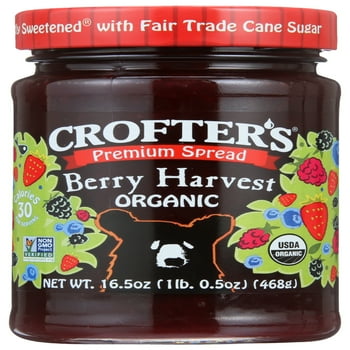 Crofters Fruit Spread  Premium Berry Harvest, 16.5 Oz
