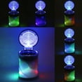 thumbnail image 2 of Car LED Light Ashtray, EEEkit Portable Car Ashtray with Lid, Stand Cylinder Smokeless Ash Tray, Mini Car Trash Can Auto Ashtray for Universal Cup Holder, 2 of 5