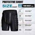thumbnail image 5 of Hip Protection 3d Padded Compression Shorts Cycling Protection Short, 5 of 5
