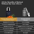 thumbnail image 2 of Organic Retinol Bakuchiol Serum for Face with Jojoba Oil, Sea Buckthorn, Anti Aging Collagen Booster Serum, Reduces Fine Lines & Wrinkles, by PUREANCE, 3 Bottles, 2 of 9