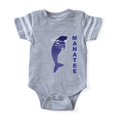 thumbnail image 1 of CafePress - FIN Manatee - Cute Infant Baby Football Bodysuit, 1 of 1