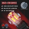 thumbnail image 4 of For 1988-1998 Chevrolet C1500 3157 White LED Back up Reverse Light Bulbs Of 2 US, 4 of 10