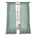 thumbnail image 2 of Better Homes & Gardens Specialty Stitch Single Curtain Panel, Green River, 50" W x 108" L, 2 of 6