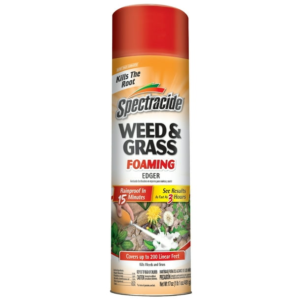 Spectracide Weed & Grass Foaming Edger, Aerosol, 17oz