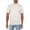 Oatmeal Heat, variant on Michael Kors Mens Greenwich Cotton Striped Modern Fit Polo Shirt, M