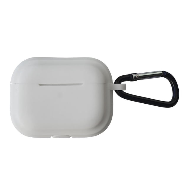 Funda silicón para Airpods Pro 2ª Generación con gancho blanco Gadget Collection Mx GC-FSAP2