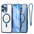 thumbnail image 1 of Funda Meifigno para iPhone 16 Pro de 6.3 pulgadas con MagSafe Deep Blue, 1 of 6