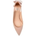 thumbnail image 5 of Journee Womens Bindi Pointed Toe Kitten Heel Pumps, 5 of 10