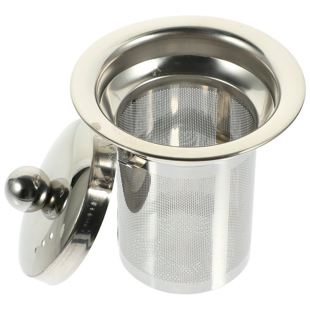 Colador de té de acero inoxidable, infusor de té, accesorios para tetera, filtro de malla para té