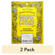 (2 pack) Gem Gem Chewy Ginger Candy Lemon 5.0 oz Pack of 1
