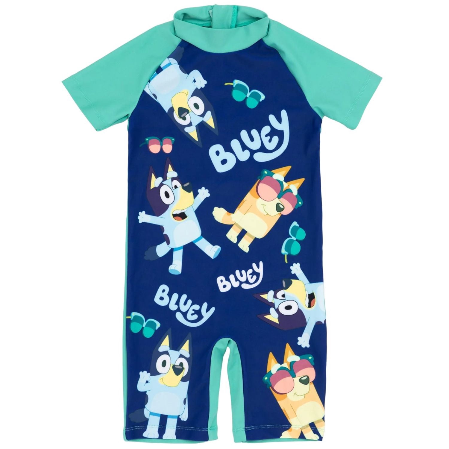 BlueY Maillot De Bain Une Pièce Pour Fille – Motif Bingo, Costume De Bain Enfant Tailles 3 à 6 Ans