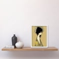 thumbnail image 2 of Klimt Style Woman in Multi Coloured Shawl Painting Artwork Framed Wall Art Print A4, 2 of 4
