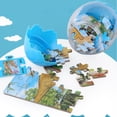 thumbnail image 3 of Puzle de madera con forma de dinosaurio HUOGUO, 60 piezas, para niños a partir de 3 años, 3 of 4