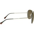 thumbnail image 2 of Prada Men's Mirrored PS50PS-1BC2B0-63 Silver Aviator Sunglasses, 2 of 3