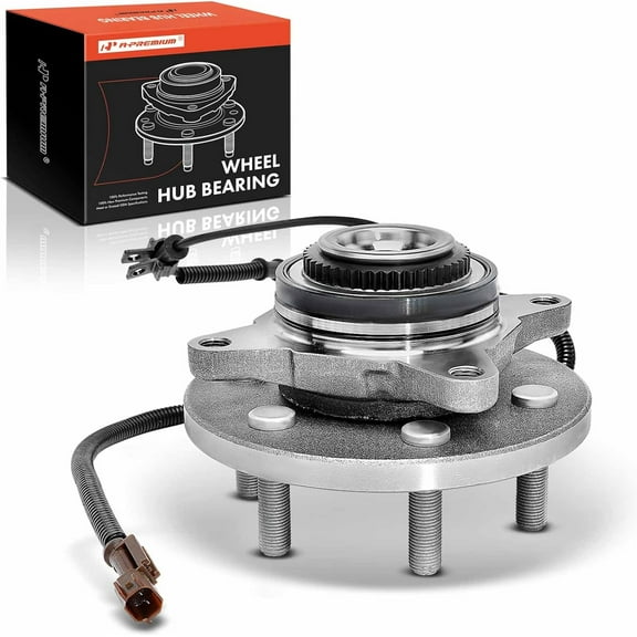 A-Premium Front Wheel Bearing Hub Assembly Compatible with Ford F-150 F150 2015 2016 2017 4WD w/ABS 6-Lug