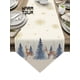 thumbnail image 2 of Christmas Snowflake Elk Table Runner Christmas Dinner Party Table Runners Wedding Table Decorations Tablecloth, 2 of 4