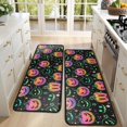 thumbnail image 4 of Kitchen Rugs Sets Of 2,Colorful Halloween Pumpkins Anti Fatigue Kitchen Mat Rugs Non Slip Washable,Decorative Kitchen Floor Mats for Kitchen,Sink,Laundry,17"x47"+17"x47", 4 of 5