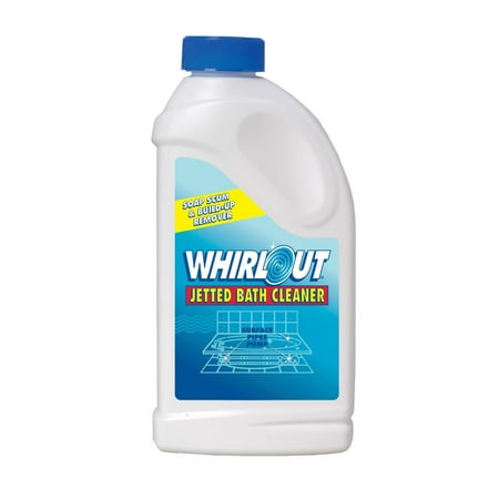 Whirl Out Whirlpool Bath Tub Jet Mildew Cleaner Liquid 22OZ (Best Jetted Tub Cleaner)