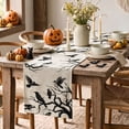 thumbnail image 5 of Smile Silhouette Tree Crows Halloween Table Runner 13 x 72 Inch, 5 of 9