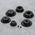 thumbnail image 4 of 2Pack #25 Chain Roller Sprocket 6mm Bore 1/4" Pitch 15 Tooth with Set Screws, 4 of 6