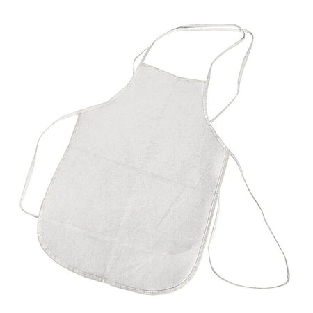 

Do It Yourself White Poly Nonwoven Childs Apron - Craft Kits - 12 Pieces