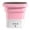 Pink*26cmX27cm, variant on Portable Foldable Mini Washing Machine for Small Laundry Smart Cleaning Socks Underwear Compact Washer for Bathroom Kitchen
