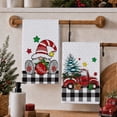 thumbnail image 3 of Sm:)e Gnome Truck Beliebe Christmas Kitchen Dish Towels Set of 2 18x26 Inch, 3 of 7