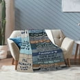 thumbnail image 7 of To My Daughter Blanket Gifts For Kids Adults - Lightweight Throw Blanket For Bedroom Living Room Decor Soft Fuzzy Fleece Cozy Plush Bed Couch 80"X60", 7 of 7