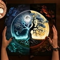 thumbnail image 3 of SIEYIO Trees Of Life Altars Cloth Tarots Cards Tablecloth Tapestry Witchcrafts Supply, 3 of 12
