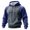 01# Dark Gray, variant on Men Winter Raglan Color Block Hoodie Long Sleeve Pullover Contrast Sleeve Solid Street Sweatshirts with Pocket (Green,3XL)