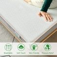 thumbnail image 3 of VECELO 8" Mattress Comfort Gel Memory Foam Mattress For Cool Night & Pressure Relief, Medium Firm, King, 3 of 7