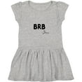 thumbnail image 3 of Inktastic Easter Brb Jesus Girls Toddler Dress, 3 of 5