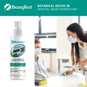 Benefect Botanical Decon 30 Disinfectant Cleaner, Light Lemon and Thyme Scent, 4oz Single