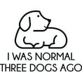 thumbnail image 3 of CafePress - I Was Normal Three Dogs Ago Women's Light Pajamas - Women's Short Sleeve Print T-Shirt and Pants Light Cotton Pajama Set, 3 of 7