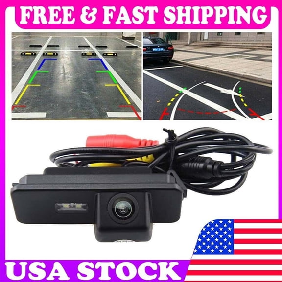 FIT VW Volkswagen Passat Polo Golf Bora Rear View Camera Reverse Backup Parking-