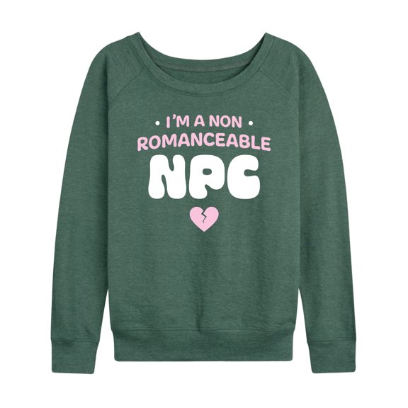Instant Message - Non Romanceable NPC - Women's Lightweight French Terry Long Sleeve Shirt