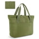 thumbnail image 1 of Bolsa BAGSMART para mujer plegable con cremallera de 20 litros (verde militar), 1 of 7