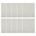thumbnail image 1 of Furnish My Place Modern Plush Solid Off White Color Rug - Pets and Kids Friendly Rug, Indoor/Outdoor Mat, Area Rugs Great for Kids, Pets, Event, Living Room, Made in USA, 3' x 3' Square - Set of 10, 1 of 12