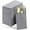 Gray, variant on Disposable Linen-Feel Dinner Napkins With Built-in Flatware Pocket, 50-Pack GRAY Prefolded Cloth Like Paper Napkins