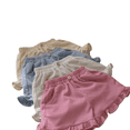 thumbnail image 2 of LYMAYTER Girls Cotton Shorts Toddler Summer Casual Shorts Pants Baby Elastic Waist Lantern Pants 0-5Y, 2 of 7