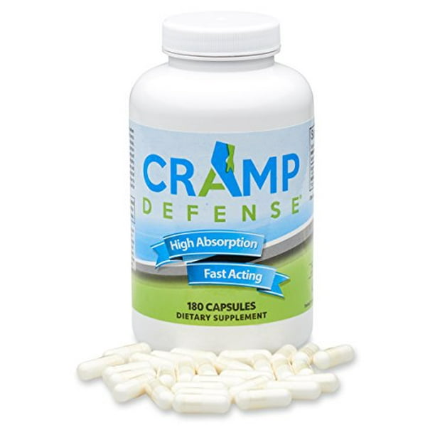 Cramp Defense® Magnesium for Leg Cramps, Muscle Cramps & Muscle Spasms. End Them Fast and Permanently. Organic Magnesium, Non-Laxative, NO Magnesium Oxide OR Herbs! Big 180 Capsule Bottle. - Walmart.com - Walmart.com Cramp Defense® Magnesium for Leg Cramps, Muscle Cramps & Muscle Spasms. End Them Fast and Permanently. Organic Magnesium, Non-Laxative, NO Magnesium Oxide OR Herbs! Big 180 Capsule Bottle. - Walmart.com - Walmart.com