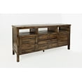 thumbnail image 2 of Jofran Artisan's Craft Rustic Farmhouse Distressed Acacia Media Console 70", 2 of 7