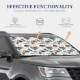 thumbnail image 4 of Sikiie Hawaii Palms Print Foldable Car Windshield Sun Visor, Car Window Sunshade Suitable for Sedan, SUV and Truck Car Accessories-Medium, 4 of 6
