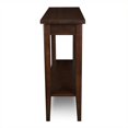 thumbnail image 3 of Leick Laurent Solid Wood Hall Stand in Chocolate Cherry, 3 of 7