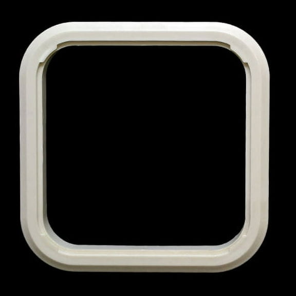 Rinker Boat Hatch Trim Ring | Square 13 1/4 Inch Off White Plastic