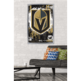 thumbnail image 2 of NHL Vegas Golden Knights - Maximalist Logo 23 Wall Poster, 22.375" x 34" Framed, 2 of 5