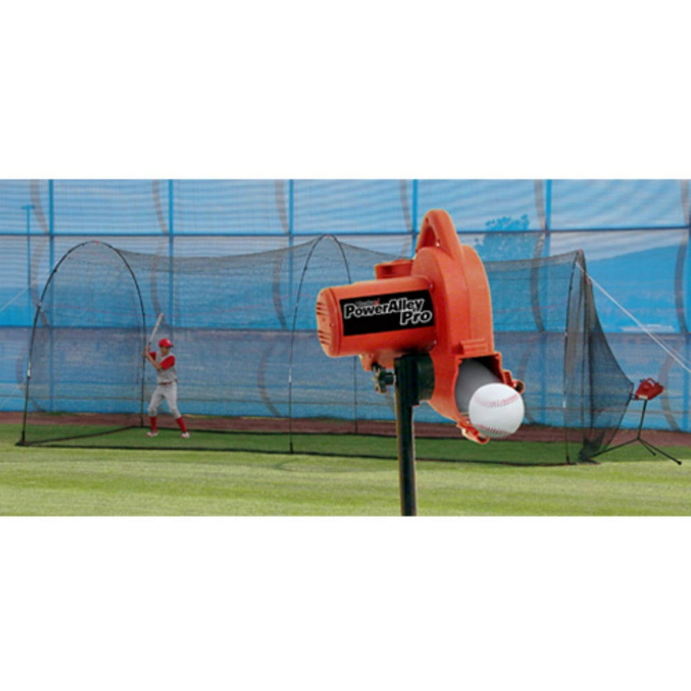 Heater Sports Power Alley PRO Pitching Machine & PowerAlley Batting