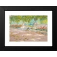 thumbnail image 2 of William Merritt Chase 24x18 Black Modern Framed Museum Art Print Titled - Terrace, Prospect Park (ca. 1887), 2 of 5